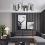 Подвесная люстра Inodesign Fanny Gray 6 40.8055